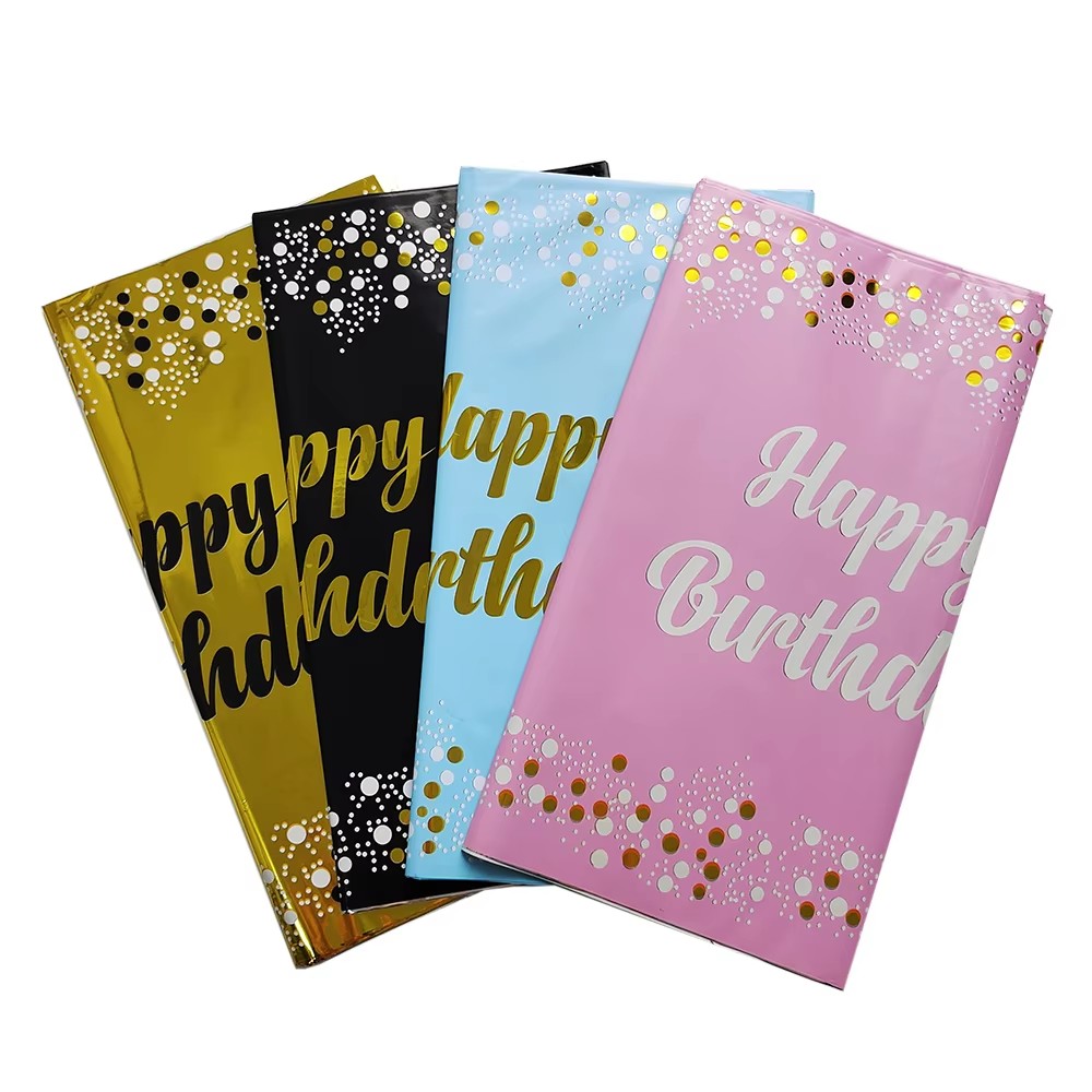 Happy Birthday Disposable Tabl – Table Cloth Disposable recenzja i cena