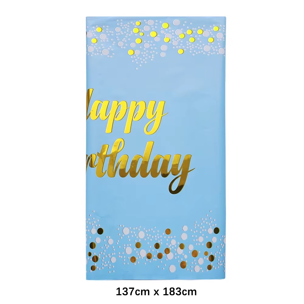 Happy Birthday Disposable Tabl – Table Cloth Disposable recenzja i cena