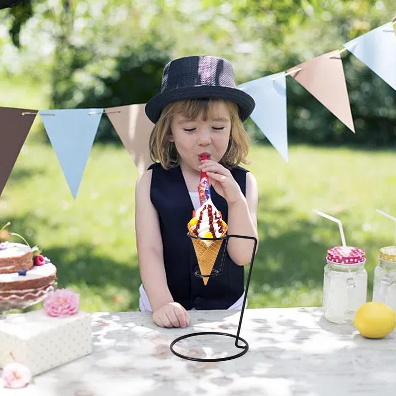 Ice Cream Cone Holder Black Ir – Cotton Candy Cone recenzja i cena