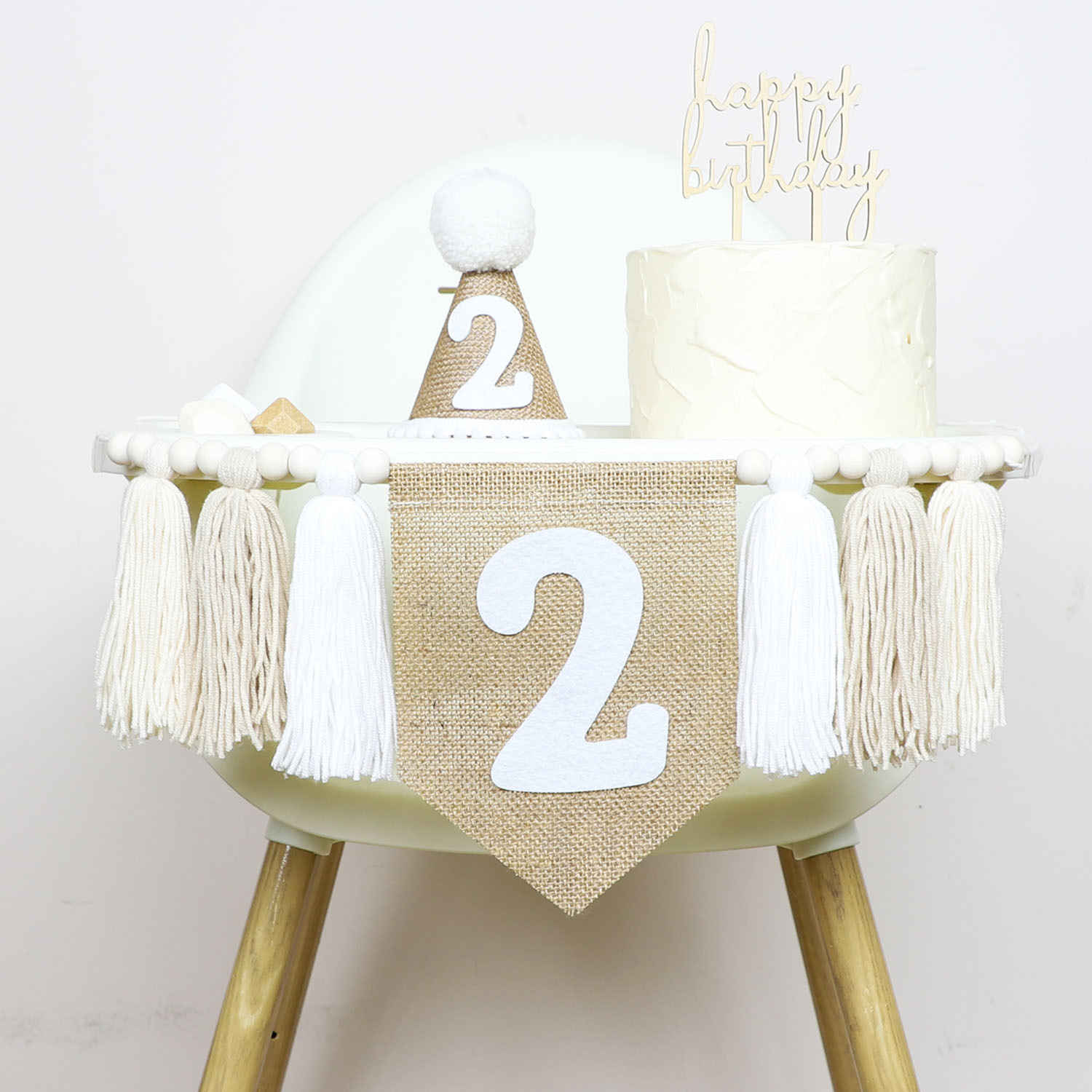 Birthday High Chair Banner Han – Party Hat Cone recenzja i cena