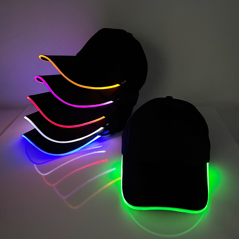 LED Light up Baseball Hat Flas – Cotton Candy Cone recenzja i cena