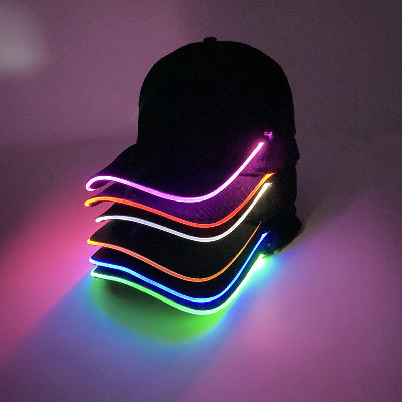LED Light up Baseball Hat Flas – Cotton Candy Cone recenzja i cena