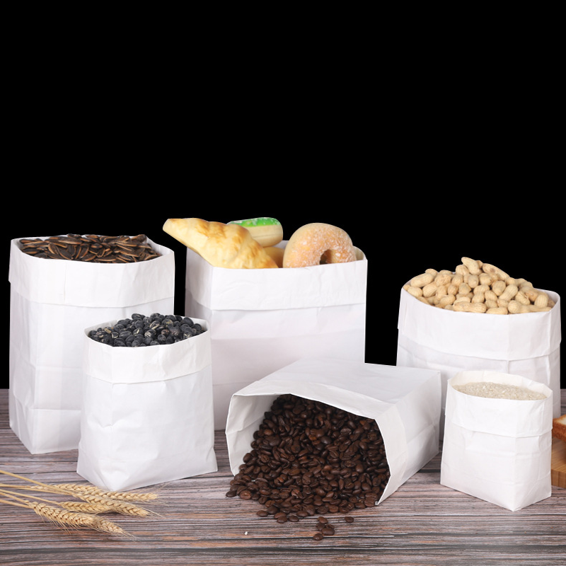 50Pcs/White Kraft Paper Bags F – Event Party Shop recenzja i cena