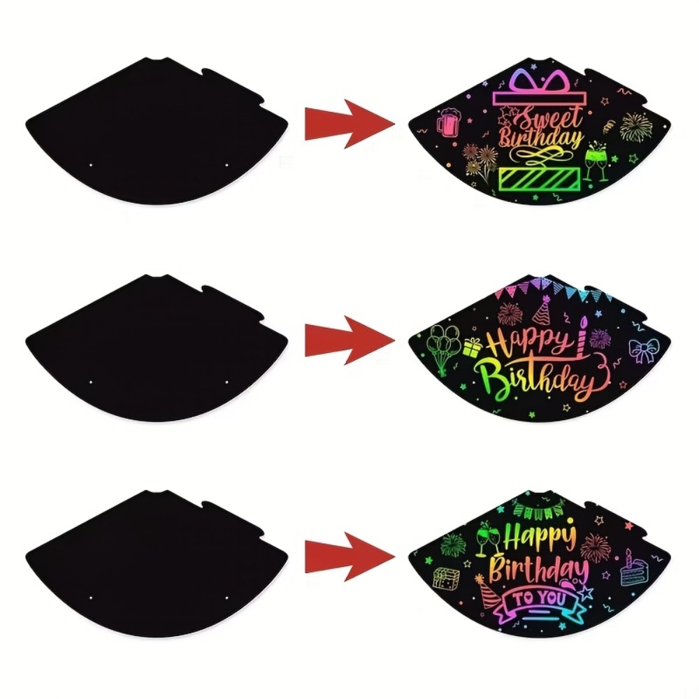 12Pcs Art Party Hats Set with  – Party Hat Cone recenzja i cena