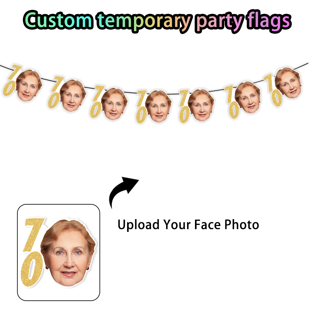 Custom Gold Glitter Birthday B – Party Banner Gold recenzja i cena