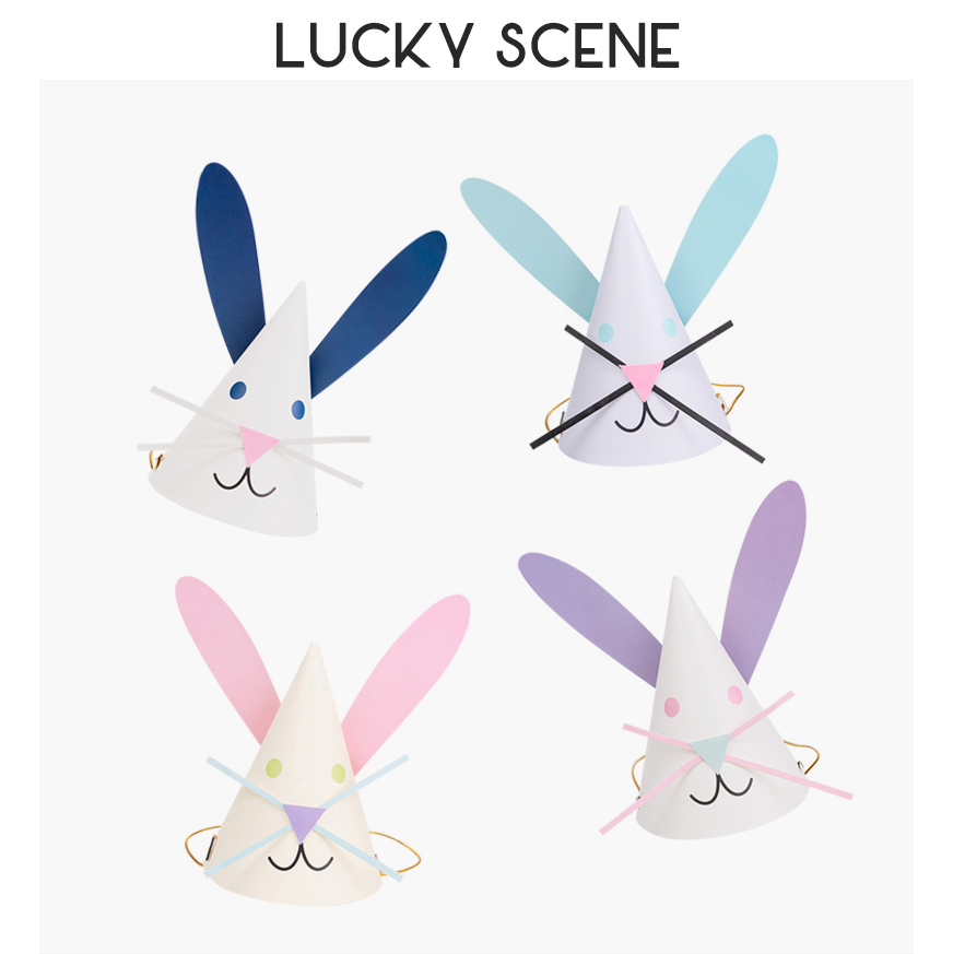 Bunny Ears Birthday Hat Cute B – Party Hat Cone recenzja i cena