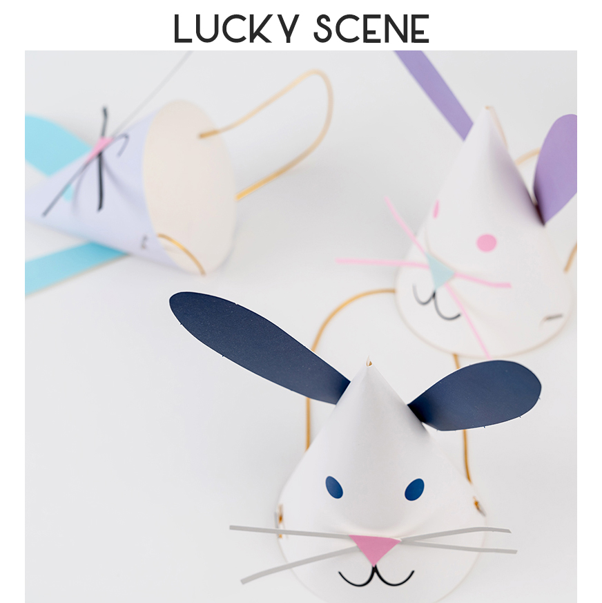 Bunny Ears Birthday Hat Cute B – Party Hat Cone recenzja i cena