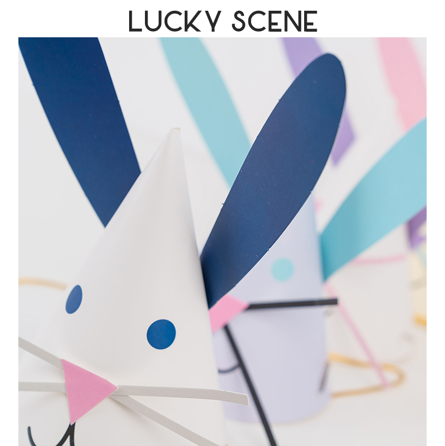 Bunny Ears Birthday Hat Cute B – Party Hat Cone recenzja i cena