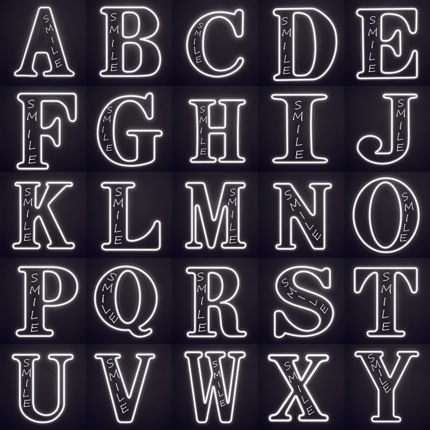 Custom 26 Letters 3D Embossed  – Neon Sign Party recenzja i cena
