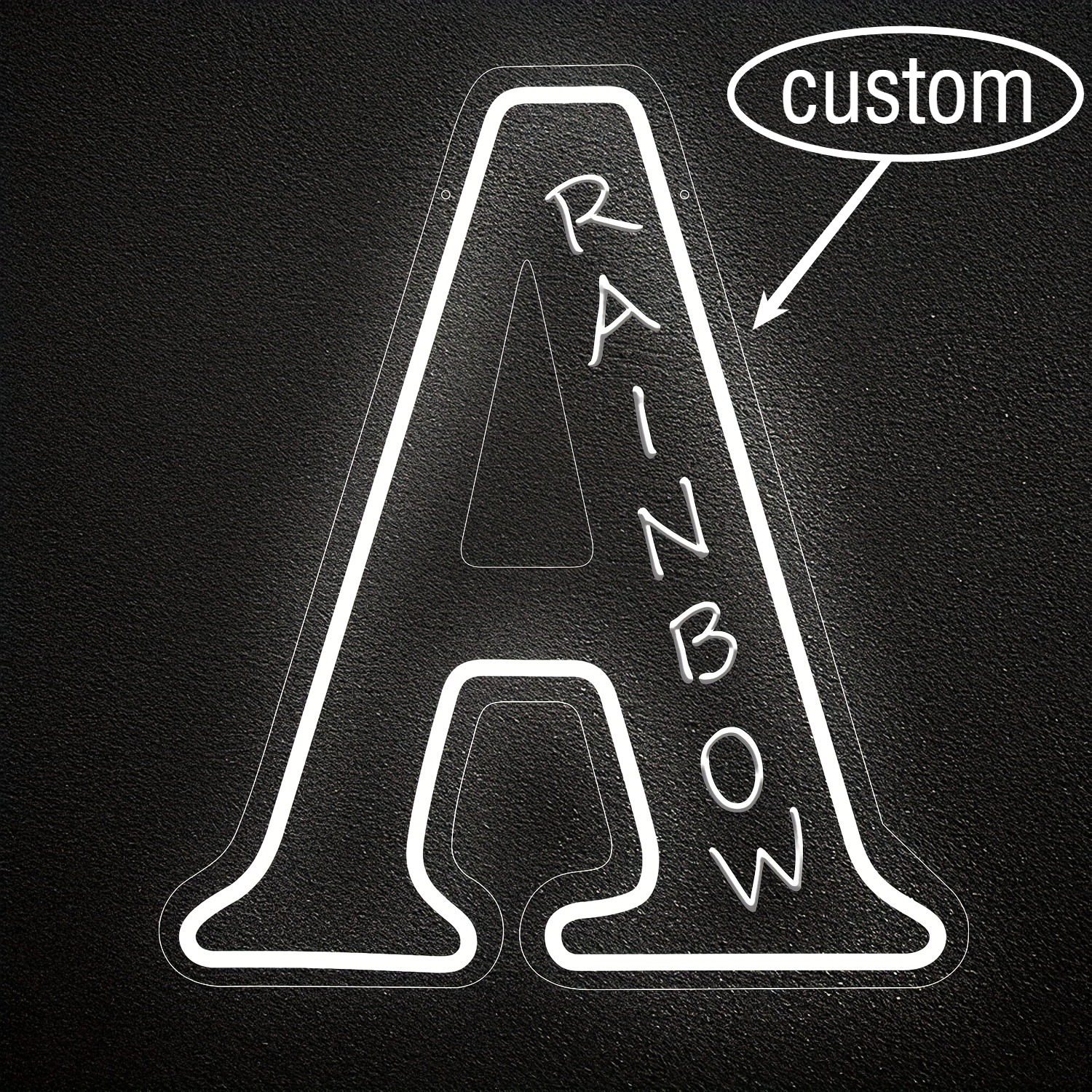 Custom 26 Letters 3D Embossed  – Neon Sign Party recenzja i cena
