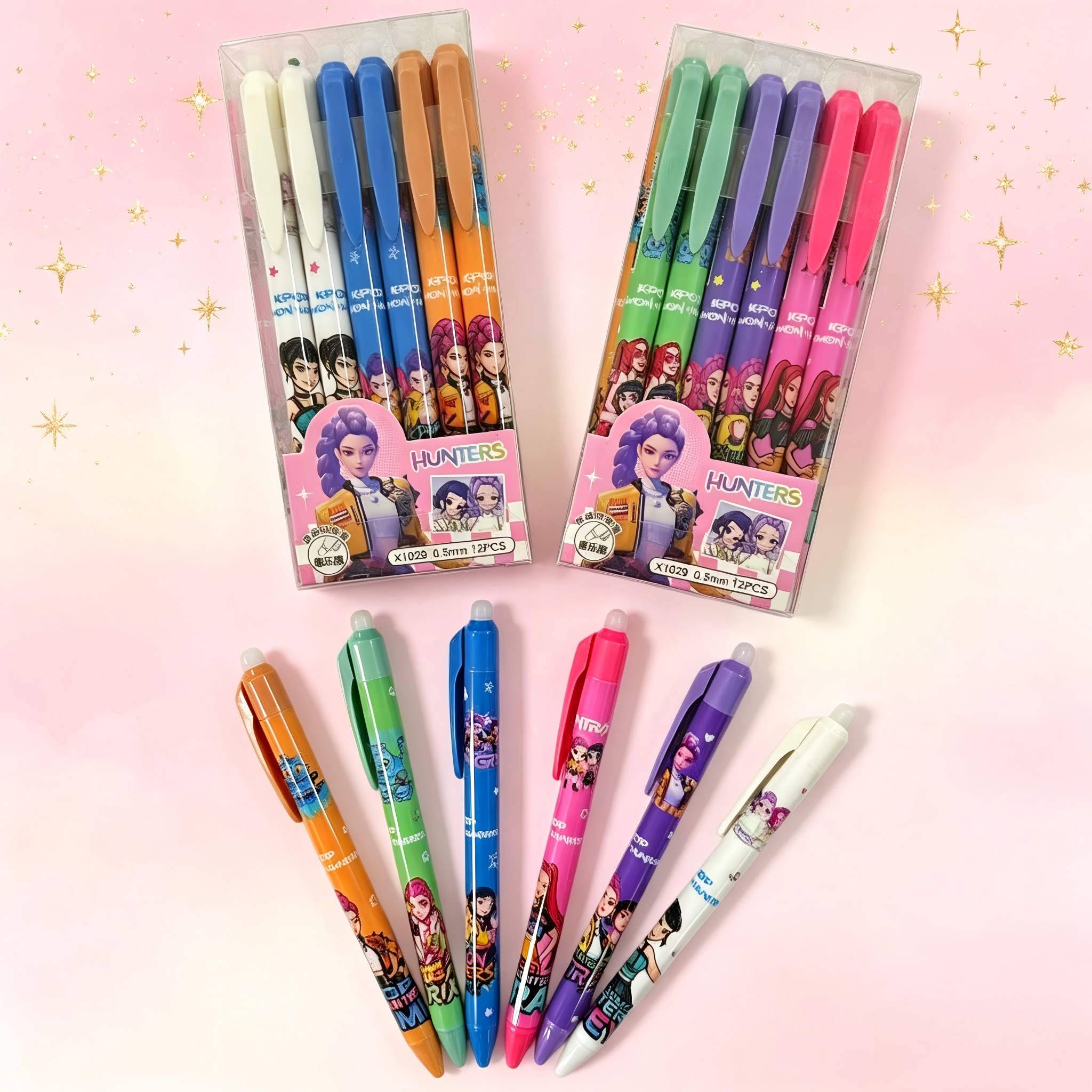 Cartoon Erasable Gel Pens Cute – Supply Event recenzja i cena