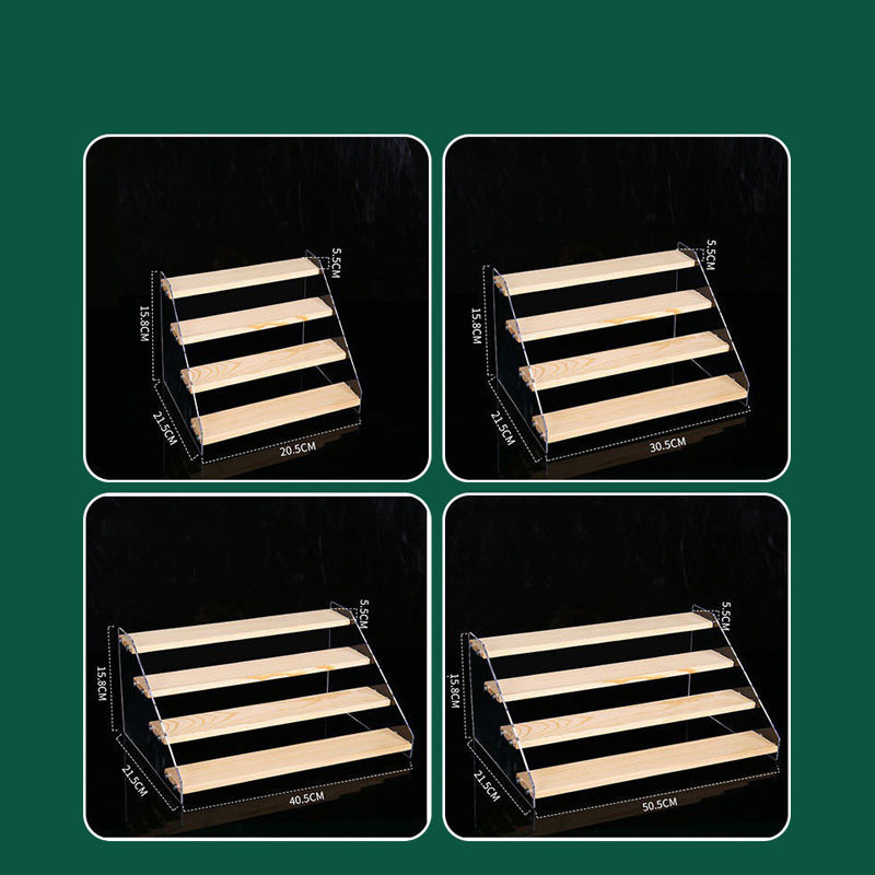 1-7 Step Acrylic Wood Display  – Cupcake Stand Tier recenzja i cena