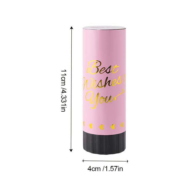 8 Colorful Confetti Hand-Twist – Confetti Cannon Tube recenzja i cena