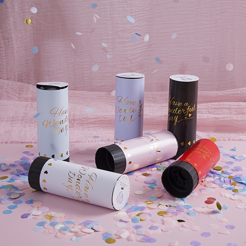 8 Colorful Confetti Hand-Twist – Confetti Cannon Tube recenzja i cena