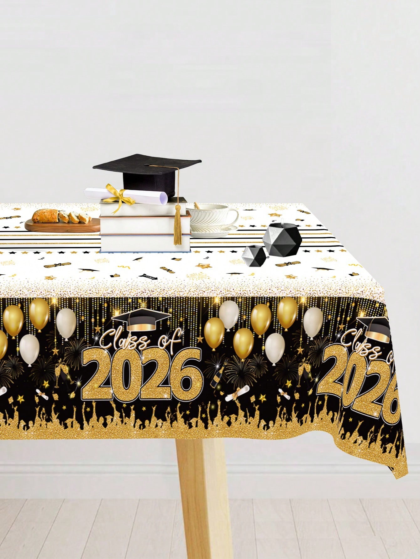 1pc Disposable Graduation Tabl – Table Cloth Disposable recenzja i cena