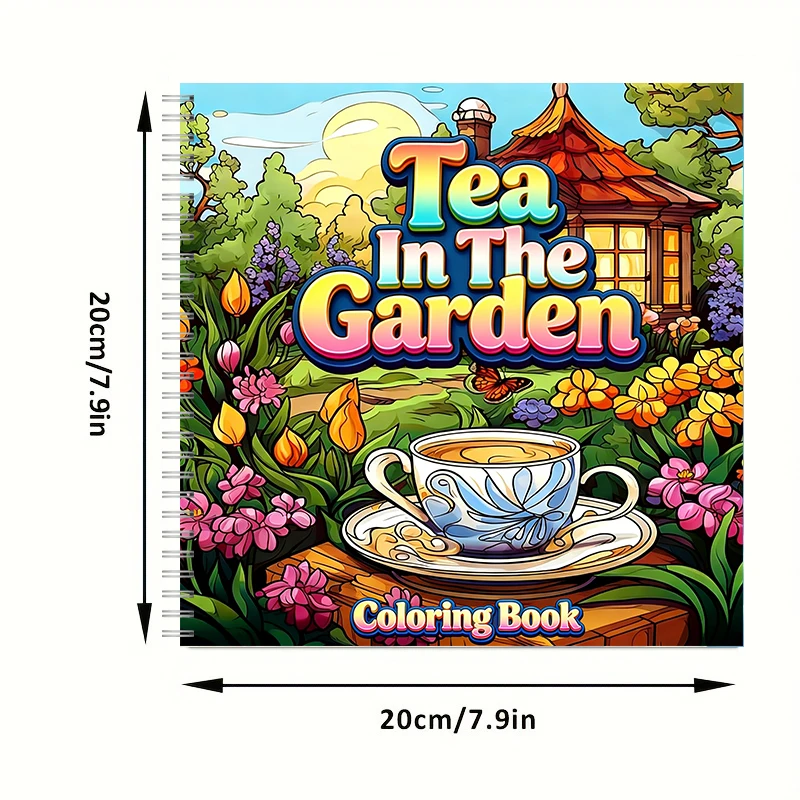 Tea In The Gardens Coloring Bo – Supply Event recenzja i cena