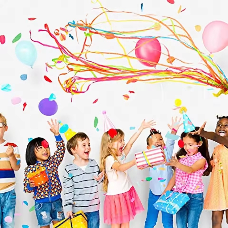 5/10/20Pcs Hand Throw Streamer – Confetti Cannon Tube recenzja i cena
