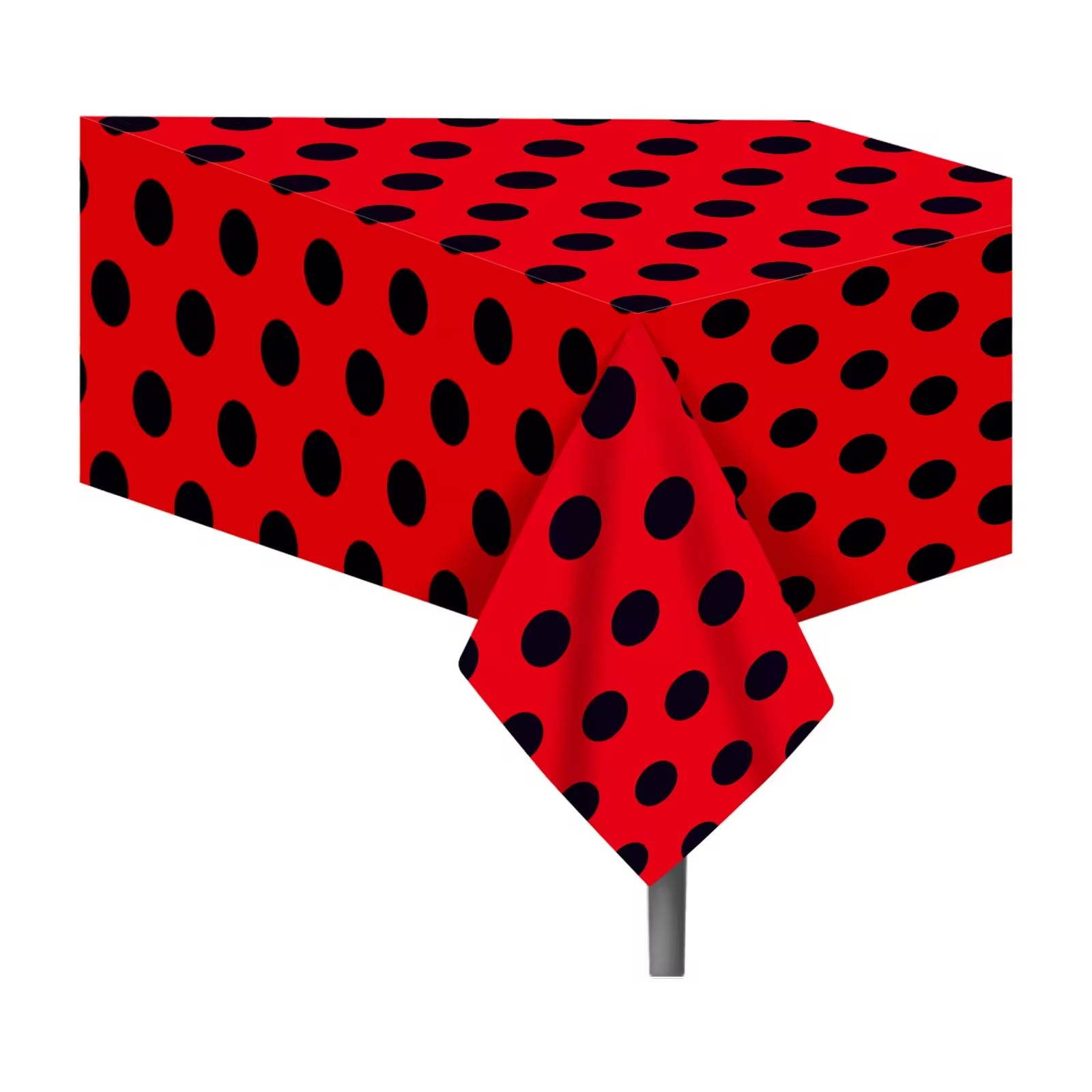 130*220cm Red Dots Ladybug Dis – Table Cloth Disposable recenzja i cena