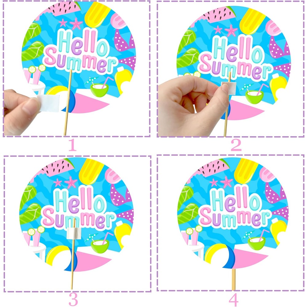 18pcs Summer Pool Party Center – Centerpiece Stick recenzja i cena